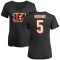 Women's Tee Higgins Name & Number Slim Fit T-Shirt - Black