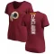 Women's Terry McLaurin Backer Slim Fit T-Shirt - Maroon