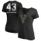 Women's Thanasis Antetokounmpo Midnight Mascot T-Shirt - Black