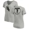 Women's Tim Anderson RBI Slim Fit V-Neck T-Shirt - Heathered Gray