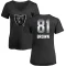 Women's Tim Brown Midnight Mascot T-Shirt - Black