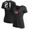 Women's T.J. Warren Midnight Mascot T-Shirt - Black