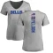 Women's T.J. Yeldon Backer V-Neck T-Shirt - Ash