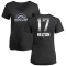 Women's Todd Helton Midnight Mascot V-Neck T-Shirt - Black