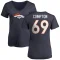 Women's Tom Compton Name & Number Slim Fit T-Shirt - Navy