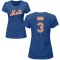 Women's Tomas Nido Name & Number T-Shirt - Royal