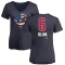 Women's Tony Oliva Name and Number Banner Wave V-Neck T-Shirt - Navy