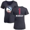 Women's Tracy McGrady Name and Number Banner Wave V-Neck T-Shirt - Navy