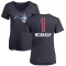 Women's Tracy Mcgrady Name and Number Banner Wave V-Neck T-Shirt - Navy