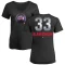 Women's Travis Blankenhorn Midnight Mascot V-Neck T-Shirt - Black