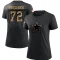 Women's Travis Frederick 2020 Salute To Service Performance T-Shirt - Black