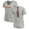 Women's Travis Homer Backer V-Neck T-Shirt - Ash