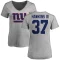 Women's Tre Hawkins III Name & Number Slim Fit T-Shirt - Ash