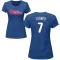 Women's Trea Turner Name & Number T-Shirt - Royal