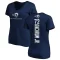 Women's Tremayne Anchrum Jr. Backer Slim Fit T-Shirt - Navy