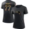 Women's Trent Brown 2020 Salute To Service Performance T-Shirt - Black