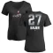 Women's Trevor Bauer Midnight Mascot V-Neck T-Shirt - Black