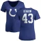 Women's Trevor Denbow Name & Number Slim Fit T-Shirt - Royal