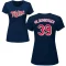 Women's Trevor Hildenberger Name & Number T-Shirt - Navy