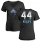 Women's Trevor Kelley Midnight Mascot V-Neck T-Shirt - Black