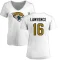 Women's Trevor Lawrence Name & Number Slim Fit T-Shirt - White