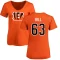 Women's Trey Hill Name & Number Slim Fit T-Shirt - Orange