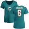 Women's Trill Williams Name & Number Slim Fit T-Shirt - Aqua