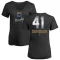 Women's Tucker Davidson Midnight Mascot V-Neck T-Shirt - Black