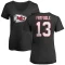 Women's Ty Fryfogle Name & Number Slim Fit T-Shirt - Black