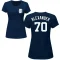 Women's Tyler Alexander Name & Number T-Shirt - Navy