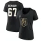 Women's Tyler Benson 2023 Stanley Cup Final Name & Number V-Neck T-Shirt - Black