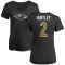 Women's Tyler Huntley Name & Number Slim Fit T-Shirt - Black