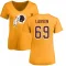 Women's Tyler Larsen Name & Number Slim Fit T-Shirt - Gold