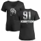 Women's Tyler Robertson Midnight Mascot V-Neck T-Shirt - Black