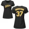 Women's Tyler Soderstrom Name & Number T-Shirt - Black