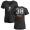 Women's Tylor Megill Midnight Mascot V-Neck T-Shirt - Black