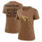 Women's Tyreek Maddox-Williams Legend 2023 Salute To Service Performance T-Shirt - Brown