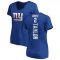 Women's Tyrod Taylor Backer Slim Fit T-Shirt - Royal