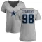 Women's Tyrone Crawford Name & Number T-Shirt - Ash