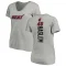 Women's Udonis Haslem Backer T-Shirt - Ash