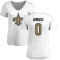 Women's Ugo Amadi Name & Number Slim Fit T-Shirt - White