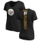 Women's Vance McDonald Backer Slim Fit T-Shirt - Black