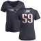 Women's Vederian Lowe Name & Number T-Shirt - Navy