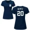 Women's Vic Wertz Name & Number T-Shirt - Navy