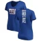 Women's Victor Cruz Backer Slim Fit T-Shirt - Royal