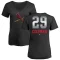 Women's Vince Coleman Midnight Mascot V-Neck T-Shirt - Black