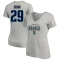 Women's Vince Dunn Name & Number Lockup T-Shirt - Gray