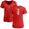 Women's Vita Vea Backer Slim Fit T-Shirt - Red