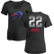 Women's Vontae Davis Midnight Mascot T-Shirt - Black