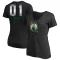 Women's Walter Brown Midnight Mascot T-Shirt - Black